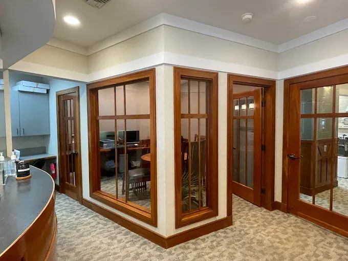 Chappaqua office interior hallway